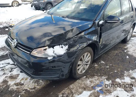 2015 Volkswagen Golf Tsi S 4-Door z USA, uszkodzony, nr VIN 3VW217AU4FM010534